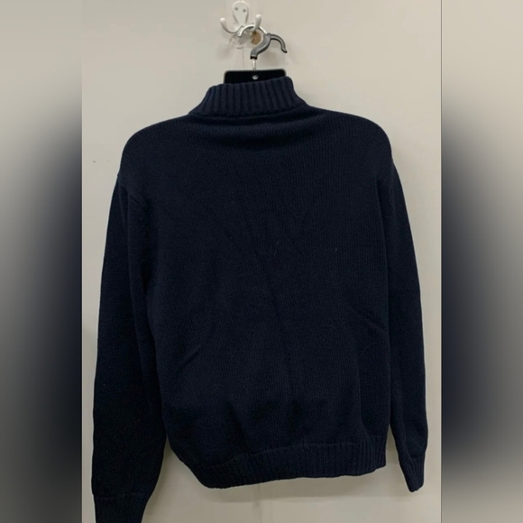 Chaps Men's Navy and Royal Blue Zip-Up Sweater Size XL NWT MSRP $69.50 - Picture 6 of 6